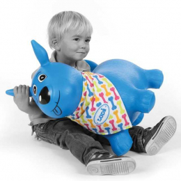 Ballon Sauteur chien bleu - Ludi
