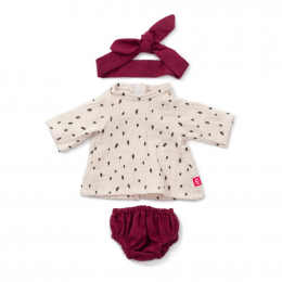 Ensemble jupe et ruban pour poupée 38 cm Miniland