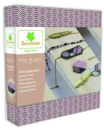 Atelier de bijoux tissage perles japonaises plume - Sycomore