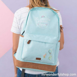Sac à dos mint - The adventure starts here - Mr Wonderful
