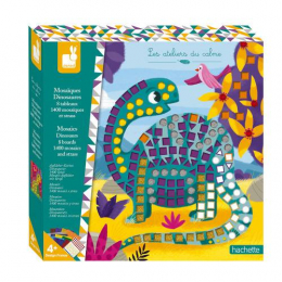 Kit créatif Mosaïques dinosaures Janod