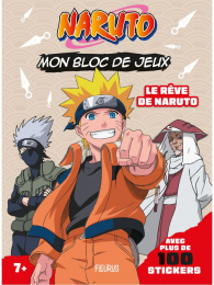 Mon bloc de jeux Le Reve de Naruto Fleurus