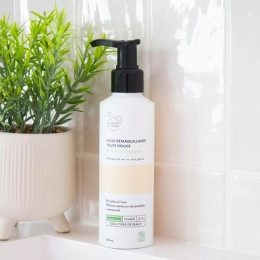 Huile démaquillante toute douce parfum lait d'amande 150ml Clémence et vivien
