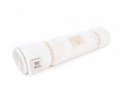 Matelas à langer Nomad - gold bubble/ white - Nobodinoz