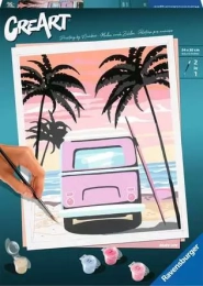 Creart Beach Life Peinture par numéro Ravensburger