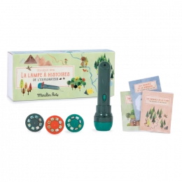 Lampe à histoires de l'explorateur Le jardin du moulin Moulin roty