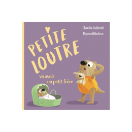 Livre Petite loutre va avoir un petit frère Sassi