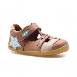 Bobux Step-Up - Starbright sandal Praline