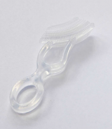 Brosse à dents silicone premières dents - Jack n'Jill