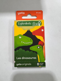 Explorobots : Les dinosaures carte pour Yoto