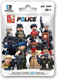 Pochette personnage surprise Sluban compatible Lego