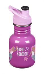 Gourde en inox 355 ml Sport Cap Fuxia Klean Kanteen