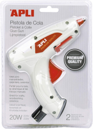 Pistolet à Colle 20 W qualité Premium avec 2 Bâtons de colle Apli