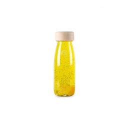 Bouteille sensorielle Float Jaune Petit boum