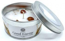 Bougie Green Tree 'Energie Positive' Cornaline + Palo Santo 70g