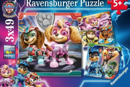 Puzzle 3x49p Ravensburger Pat'Patrouille Film 2