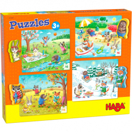 Puzzles Les saisons Haba