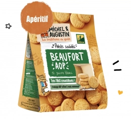 Sablés apéritifs Beaufort AOP 100g Michel et Augustin