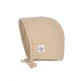 Bonnet en mousseline GOTS - nature - Lassig