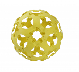 Binabo - 36 pièces de constructions - jaune