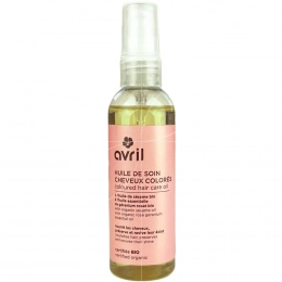Huile de soin cheveux colorés Avril
