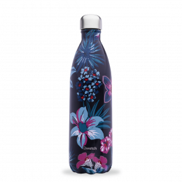 Bouteille Isotherme - 1L - Bornéo Noir - Qwetch