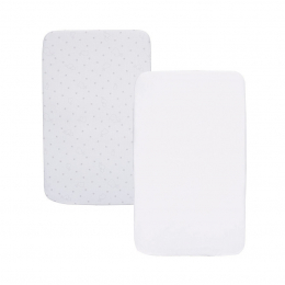 Drap housse Fraiy  Chicco - Lot de 2 - Next2me