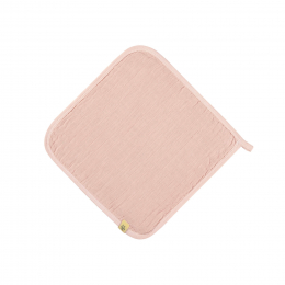 Lot de 3 Débarbouillettes en gaze de coton Rose clair - Lassig