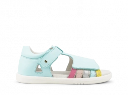 Chaussures souple Mirror Mist + Dusk pearl rainbow Step Up Bobux