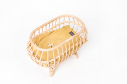 Berceau en bois pour poupée Pellianni