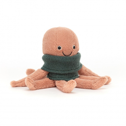 Doudou Peluche Cozy Crew pieuvre Jellycat