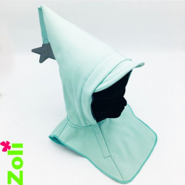 Capuchon cagoule imperméable enfant Zoli MINT et anthracite