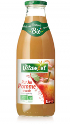 Pur jus de Pomme trouble Bio 1L Vitamont