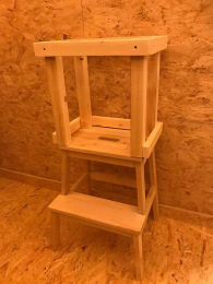 Tour d'observation selon la méthode MONTESSORI finition lassuré lin