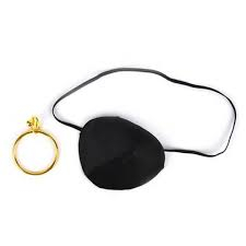 Cache oeil + bague de pirate