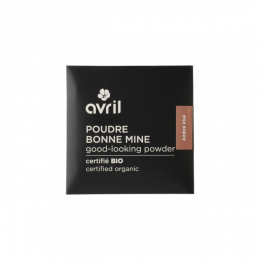 Poudre bonne mine ambré irisé certifiée bio Avril