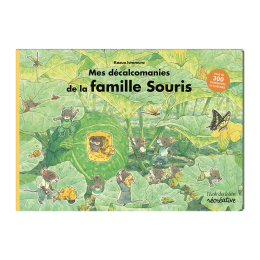 Mes décalcomanies Famille Souris – activité créative enfant – Moulin Roty