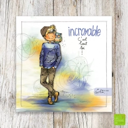 Carte Incroyable Mon ami Colin