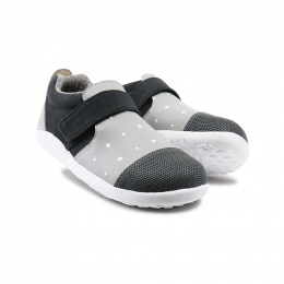 Chaussures Bobux - Kid+ - Aktive plus smoke and white plus