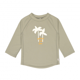 T-shirt anti-UV manches longues Palmiers olive Lassig