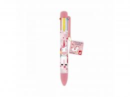 Stylo 6 couleurs licorne Janod