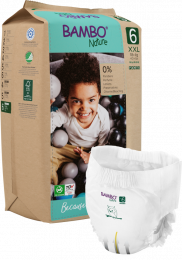 Culottes d'apprentissages jetables écologiques - XL (18kg+) - Bambo Nature