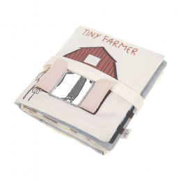 Livre d´éveil en tissu Tiny Farmer Lassig