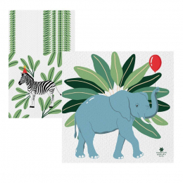 C&L Serviette - lot de 20 - Animaux de la Savane
