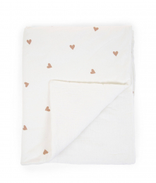 Couverture 80x100cm Hearts Childhome
