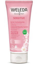 Crème de douche sensitive à l'amande 200 ml - Weleda