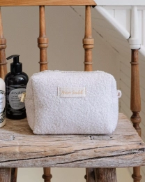 Trousse de toilette Charlotte en moumoute Petite Maison scarlette