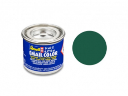 Peinture Vert foncé Mat 14 ml Revell