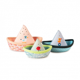 3 bateaux Jungle pour le bain Lilliputiens