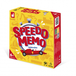 Speedo Memo Véhicules Janod